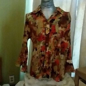 A long sleeve blouse